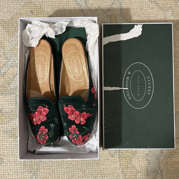 Stubbs & Wootton Geraniums Mule - Picture 4 of 4